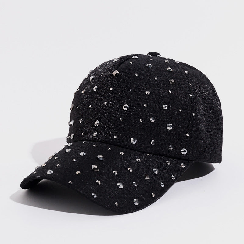 Wholesale Cotton Studded Diamond Baseball Caps